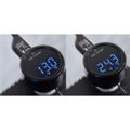 Auto zástrčka Compass 07427 nabíjačka MULTI - USB, voltmetr, teplomer, 12/24V
