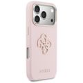 Guess HC PU FW RESIN LOGO PINK puzdro pre iPhone 17 Pro Max 6,9"