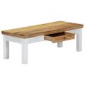 vidaXL Konferenčný stolík 110x50x40 cm masívne mangovníkové drevo