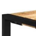 vidaXL Konzolový stolík 110x35x76 cm mangovníkový masív