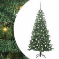 vidaXL Vianočný stromček Zelená 240 cm PVC