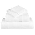 vidaXL Prémiové utierky na ruky SOLUND 4 ks biele 50x100 cm 600 g/m²