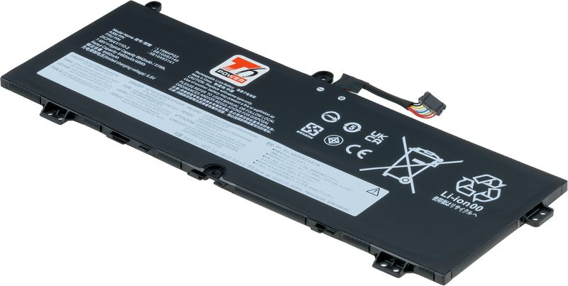 Batéria T6 Power pre Lenovo Flex 5 CB-13IML05, ThinkPad C13 Yoga 1st, 6642mAh, 51Wh, 4cell, Li-poly