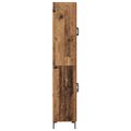vidaXL Highboard Staré drevo 69,5 x 34 x 180 cm Kompozitné drevo