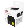 PIR senzor (pohybové čidlo) IP65 1200W, čierna
