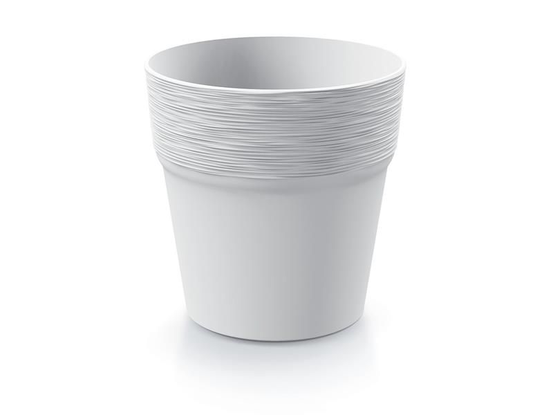 Kvetináč FURU biely 14,5cm