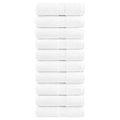 vidaXL Prémiové uteráky pre hostí SOLUND 10 ks biele 30x50 cm 600 g/m²