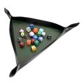 Kožený trojuholníkový Dice Tray
