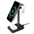 Nabíjačka bezdrôtová Solight SSWC02 3v1 kompatibilná Qi2, MagSafe