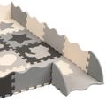 Penová podložka puzzle REBEL RBY-2250-16 150 x 150 cm, s rámom, sivá Pěnová podložka puzzle REBEL RBY-2250-16 150 x 150 cm, s rámem, šedá