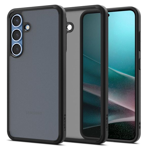 Puzdro Spigen Ultra Hybrid pre Samsung Galaxy S25 Frost Black