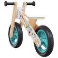 vidaXL Balančný bicykel pre deti modrý potlač