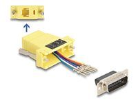 D-Sub 15 pin male to RJ12 female Assembl