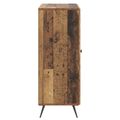 vidaXL Servírovacia skriňa Staré drevo 66 x 34,5 x 90 cm