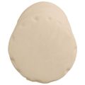 vidaXL Podložkové vankúše 2 pcs Krémová Ø 15 x 40 cm Mikrovlákno