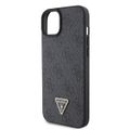 Guess puzdro pre iPhone 15 Plus 6,7" GUHCP15MP4TDSCPK čierne hardcase Crossbody 4G Metal Logo