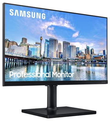 Samsung/T45F/24"/IPS/FHD/75Hz/5ms/Black/3R LED monitor, 23,8", IPS, Full HD 1920x1080, 16:9, 5ms, 250cd/m2, 2x HDMI, 1x DisplayPort, 2x USB, čierny, energ. tř. E