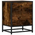vidaXL Nočné stolíky 2 ks dymový dub 40x31x50 cm kompozitné drevo