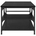 vidaXL Konferenčný stolík Čierny dub 90 x 49 x 40 cm Kompozitné drevo
