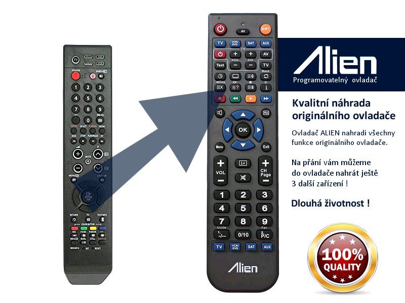 Dálkový ovládač ALIEN Samsung BN59-00611A