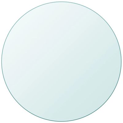 vidaXL Stolová doska z tvrdeného skla, okrúhla, 900 mm