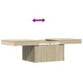 vidaXL Konferenčný stolík dub sonoma 100x55x40 cm kompozitné drevo