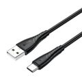 BWOO Kábel USB - USB-C 1m 27W 3A Čierny BO-X318C
