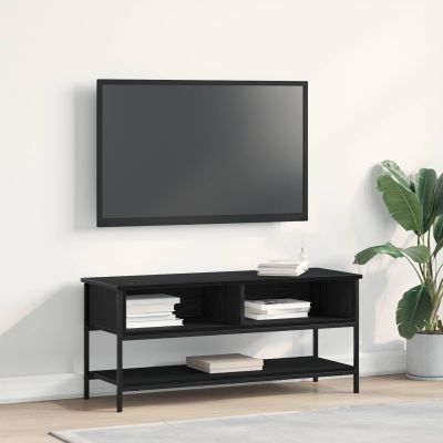 vidaXL Zostava TV skriniek Nástenný Čierny dub 100 x 35 x 45 cm