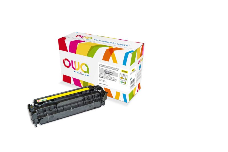 OWA Armor toner kompatibilný s HP CC532A, 2800st, žltá/yellow