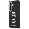 Karl Lagerfeld puzdro Saffiano Double Heads Metal pre Samsung Galaxy S26 čierne