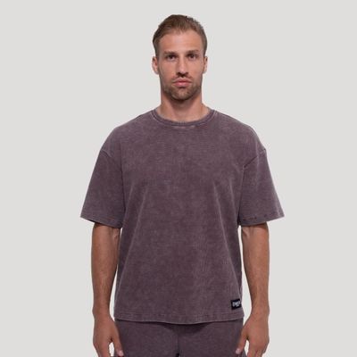 Tričko Persistence Washed Brown - GymBeam, veľkosť S