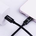 Maxlife MXUC-12 kábel USB-C - Lightning 2,0 m 27W čierny
