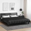 vidaXL Prikrývka na celý rok 200 x 220 cm 300 gsm Čierna
