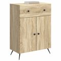 vidaXL Servírovacia skriňa Dub sonoma 66 x 34,5 x 90 cm