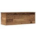 vidaXL Úložná krabica Staré drevo 102 x 35 x 35 cm Kompozitné drevo