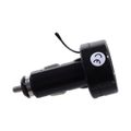 Auto zástrčka Compass 07427 nabíjačka MULTI - USB, voltmetr, teplomer, 12/24V