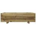 vidaXL Záhradný kvetináč 90x60x26,5 cm impregnovaná borovica