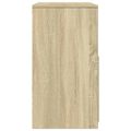 vidaXL Toaletný stolík a stolička dub sonoma 60x40x113,5 cm
