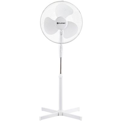 Platinet PSF1616W stojanový ventilátor 40 cm, oscilácia, biela