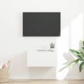 vidaXL TV nástenná skriňa 60 x 31 x 29,5 cm Biela Kompozitné drevo