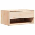 vidaXL Nočný stolík 2 ks Hnedá 50 x 32,5 x 24 cm Borovicový masív