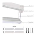 LED lineárne svietidlo PANO 40W, neutrálna biela