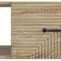 vidaXL Konferenčný stolík Dub sonoma 90 x 50 x 40 cm Kompozitné drevo