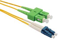 Patch kábel 9/125 LCupc/SCAPC SM OS1 1m duplex