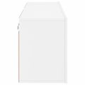 vidaXL TV skrinky nástenné 2 ks biele 60x30x41 cm