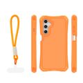 Puzdro Safepop s popruhom pre Samsung Galaxy A16 4G / A16 5G oranžová