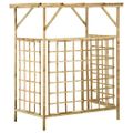 vidaXL Záhradná pergola pre dva koše impregnovaná borovica