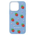 Puzdro Strawberry pre iPhone 11 modrá