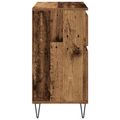 vidaXL Servírovacia skriňa Staré drevo 60 x 35 x 70 cm