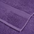 vidaXL Prémiové uteráky pre hostí SOLUND 4 ks fialové 30x50 cm 600 g/m²